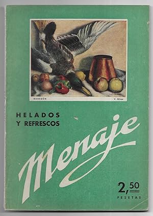 Menaje revista mensual de cocina y hogar nº 139 Julio 1942