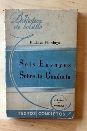 Imagen del vendedor de SEIS ENSAYOS SOBRE LA CONDUCTA a la venta por Itziar Arranz Libros & Dribaslibros