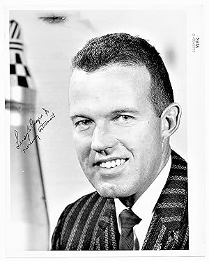 PHOTOGRAPH SIGNED BY MERCURY ASTRONAUT GORDON COOPER