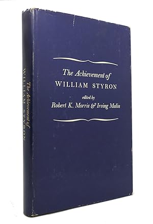 Seller image for THE ACHIEVEMENT OF WILLIAM STYRON for sale by Rare Book Cellar