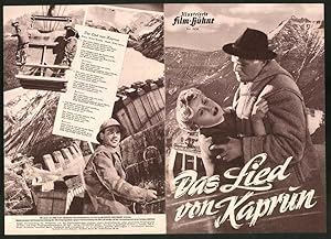Bild des Verkufers fr Filmprogramm IFB Nr. 2656, Das Lied von Kaprun, Waltraut Haas, Albert Lieven, Regie: Anton Kutter zum Verkauf von Bartko-Reher