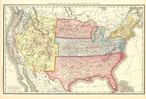 Bild des Verkufers fr McNally's 1915 Industrial Map of the United States of America zum Verkauf von Art Source International Inc.