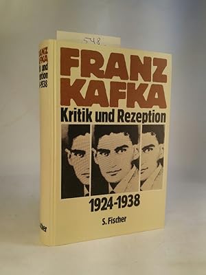 Bild des Verkufers fr Franz Kafka, Bd.2, Kritik und Rezeption 1924 - 1938. zum Verkauf von ANTIQUARIAT Franke BRUDDENBOOKS