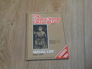 Seller image for Medal Catalogue 1980 for sale by Dublin Bookbrowsers