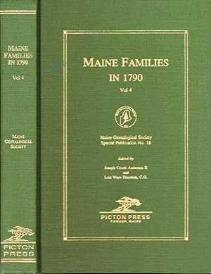 Image du vendeur pour Maine Families in 1970. Volume 4 mis en vente par Americana Books, ABAA