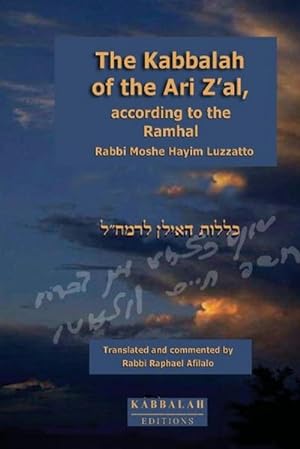 Immagine del venditore per The Kabbalah of the Ari Z'al, according to the Ramhal venduto da AHA-BUCH GmbH