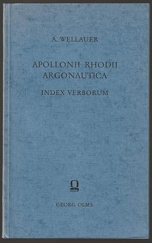 Image du vendeur pour Appollonii Rhodii Argonautica. Index verborum. mis en vente par Antiquariat Dennis R. Plummer