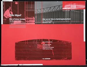 Imagen del vendedor de Mies van der Rohe im Nachkriegsdeutschland. Das Theaterprojekt Mannheim 1953. - Mies in Postwar Germany. Project 5207, unbuilt. The Mannheim Theater. a la venta por Antiquariat  Braun