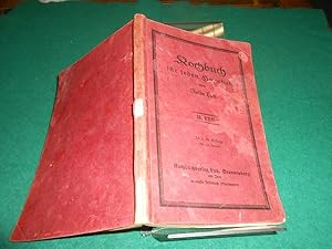 Bild des Verkufers fr Kochbuch fr jeden Haushalt. II. Teil. Mehl-, Milch- und Eierspeisen, Schmalz- Gebackenes, etc., eine klare, genaue, leicht fassliche Schilderung aller Kochvorgnge, die es jedem, auch dem gnzlich Unerfahrenen, ermglicht, ohne weitere Anleitung gut und sparsam zu kochen. Mit umfangreicher, handschriftlichen Widmung der Verfasserin. zum Verkauf von Galerie  Antiquariat Schlegl