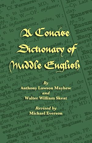 Bild des Verkufers fr A Concise Dictionary of Middle English zum Verkauf von moluna