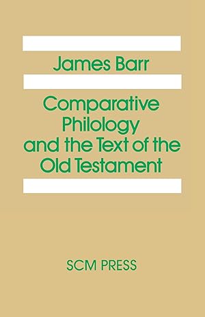 Bild des Verkufers fr Comparative Philology and the Text of the Old Testament zum Verkauf von moluna