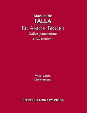 Imagen del vendedor de El Amor Brujo (1920 Revision) a la venta por moluna