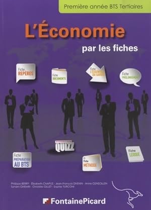 L' conomie par les fiches premi re ann e BTS tertiaire - Philippe Berry