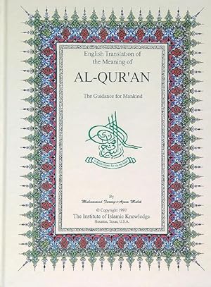 Imagen del vendedor de Al-Qur'an. The Guidance for Mankind a la venta por Librodifaccia