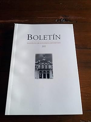 BOLETIN. INSTITUTO DE ESTUDIOS GIENNENSES. Año LVI. Julio-Diciembre 2010. nº 202