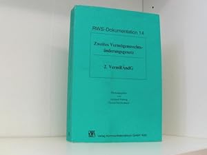 Seller image for Zweites Vermgensrechtsnderungsgesetz (RWS-Dokumentation) for sale by Book Broker
