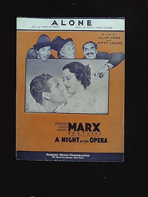 Imagen del vendedor de A Night at the Opera Sheet Music 1935 The Marx Brothers a la venta por AcornBooksNH