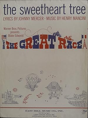 Seller image for The Great Race Sheet Music 1964 Tony Curtis, Jack Lemmon for sale by AcornBooksNH