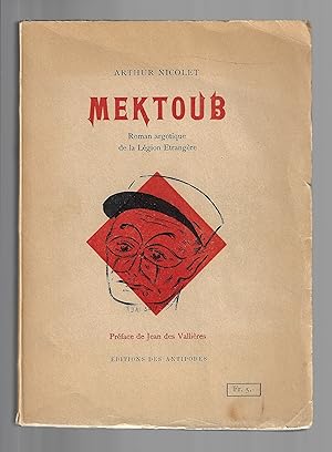 Image du vendeur pour Mektoub mis en vente par Bouquinerie Le Fouineur