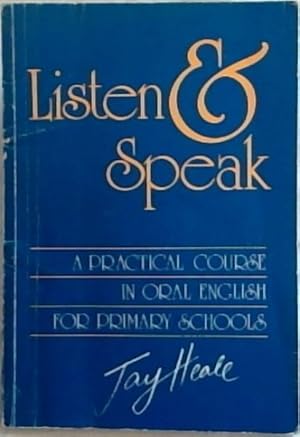 Image du vendeur pour Listen and Speak mis en vente par Chapter 1