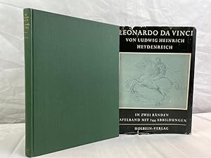 Bild des Verkufers fr Leonardo da Vinci. 2.Band, Tafelband. Einband und Typograhie von Jan Tschichold. zum Verkauf von Antiquariat Bler