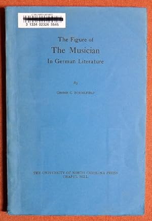 Seller image for The figure of the musician in German literature for sale by GuthrieBooks
