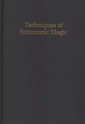 Immagine del venditore per Techniques of Solomonic Magic venduto da GreatBookPrices