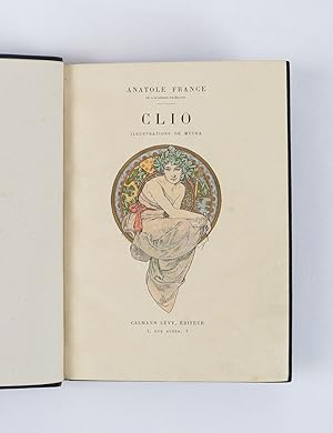 Bild des Verkufers fr Clio. Illustrations de Mucha [TIRATURA DI TESTA] zum Verkauf von Libreria Antiquaria Pontremoli SRL