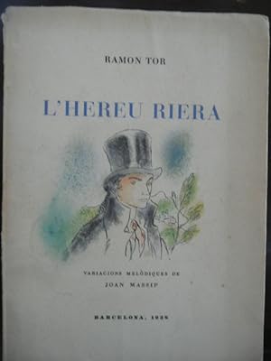 Imagen del vendedor de L'HEREU RIERA a la venta por Reus, Paris, Londres