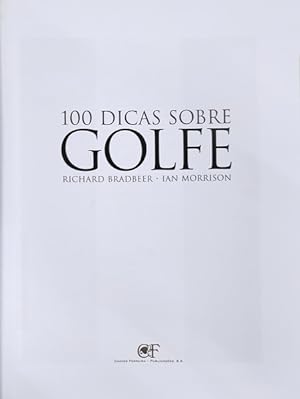 Imagen del vendedor de 100 DICAS SOBRE GOLFE. a la venta por Livraria Castro e Silva