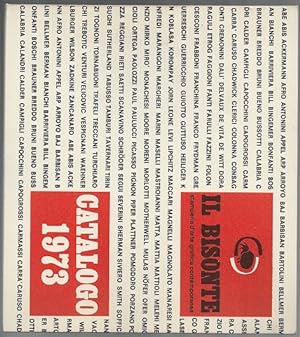 Imagen del vendedor de Il Bisonte Catalogo 1973 a la venta por Sonnets And Symphonies