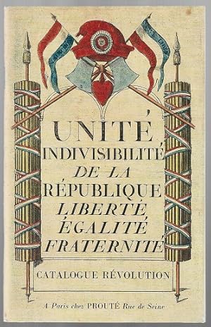 Imagen del vendedor de Proute Catalogue 90 Printemps 1988. Unite Indivisibilite de la Republique (French text) a la venta por Sonnets And Symphonies