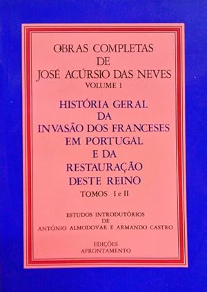 OBRAS COMPLETAS DE JOSÉ ACÚRSIO DAS NEVES. [6 VOLUMES]