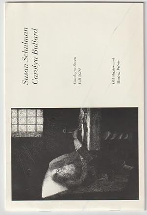 Image du vendeur pour Susan Schulman Carolyn Bullard Catalogue Seven Fall 2002 Old Master Prints mis en vente par Sonnets And Symphonies