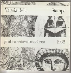 Imagen del vendedor de Valeria Bella Stampe Grafica Antica Moderna 1988 a la venta por Sonnets And Symphonies