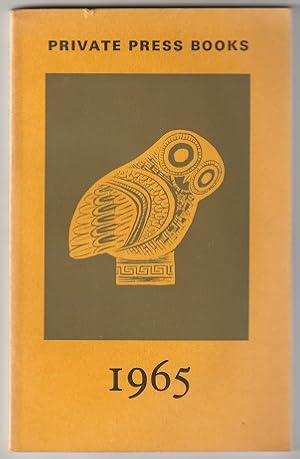 Seller image for Private Press Books 1965 for sale by Sonnets And Symphonies