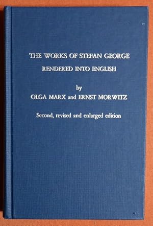 Imagen del vendedor de The Works of Stefan George (English and German Edition) a la venta por GuthrieBooks