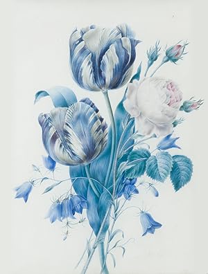 Seller image for Tulips and a Rose for sale by Arader Galleries Drawings & Watercolors