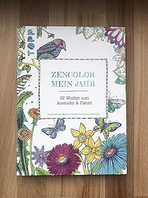 Seller image for Zencolor - Mein Jahr - 52 Wochen zum Ausmalen & Planen for sale by Versandantiquariat Cornelius Lange