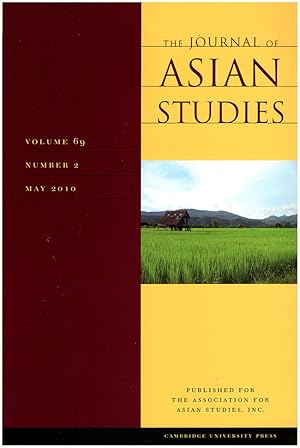 Immagine del venditore per Journal of Asian Studies (Volume 69, No 2, May 2010) venduto da Diatrope Books