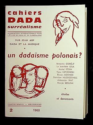 Image du vendeur pour Cahiers Dada Surralisme n2, 1968. Sur Jean Arp / Dada et la musique / Un dadasme polonais ? mis en vente par Librairie  la Demi-Lune