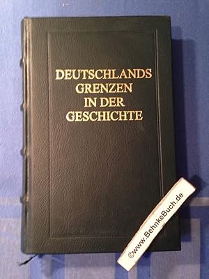 Imagen del vendedor de Deutschlands Grenzen in der Geschichte. unter Mitarb. von Reimer Hansen . Hrsg. von Alexander Demandt a la venta por Antiquariat BehnkeBuch