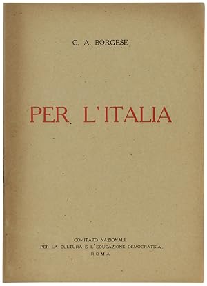 Borgese   L'ALTO ADIGE CONTRO L'ITALIA    TREVES EDITORI 1921 G A 