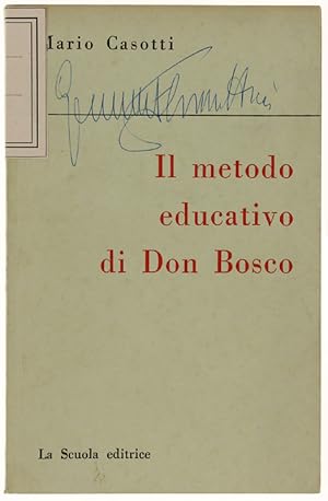IL METODO EDUCATIVO DI DON BOSCO.: