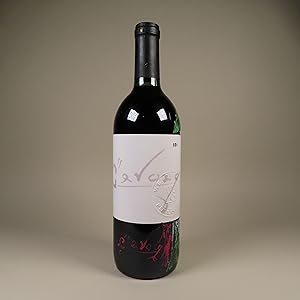 [750ml Wine Bottle SIGNED and decorated by Yeghiazaryan #034]
