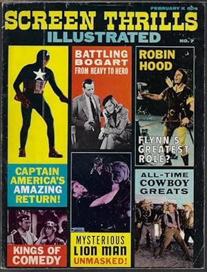 SCREEN THRILLS ILLUSTRATED #7, February, Feb. 1964 (Captain America; Robin Hood)