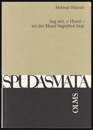 Image du vendeur pour Sag mir, o Hund - wo der Hund begraben liegt. Das Grabepigramm fr Diogenes von Sinope. Eine komparative literarisch-epigraphische Studie zu Epigrammen auf theriophore Namenstrger. mis en vente par Antiquariat Dennis R. Plummer