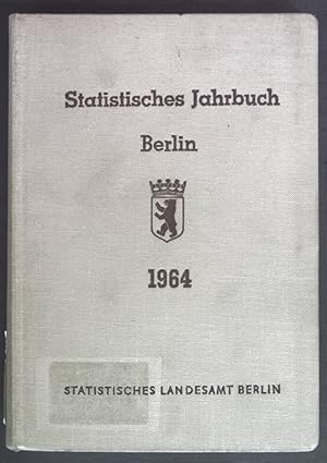 Bild des Verkufers fr Statistisches Jahrbuch: Berlin: 1964. zum Verkauf von books4less (Versandantiquariat Petra Gros GmbH & Co. KG)