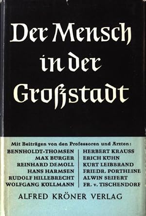 Seller image for Der Mensch in der Grostadt; Das Heidelberger Studio. 20. Sendefolge; for sale by books4less (Versandantiquariat Petra Gros GmbH & Co. KG)