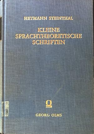 Bild des Verkufers fr Kleine sprachtheoretische Schriften. Collectanea; 12; zum Verkauf von books4less (Versandantiquariat Petra Gros GmbH & Co. KG)